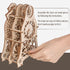 3D Wooden Puzzle, Magic Clock, DIY Model Kit